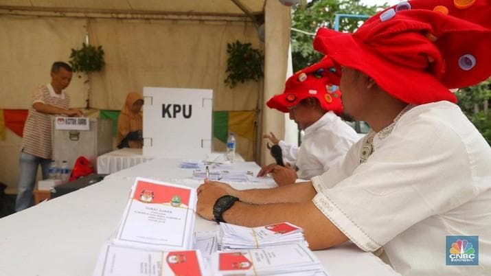 Ilustrasi Pilkada. (CNBC/Andrean Kristianto)<br>