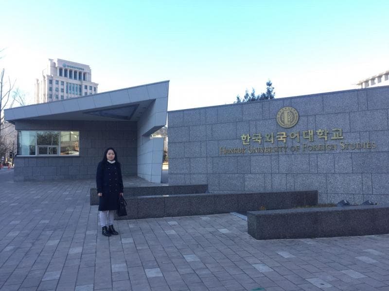 Hankuk University of Foreign Studies di Seoul, Korea Selatan. (Enu.kz/S. Iskender)