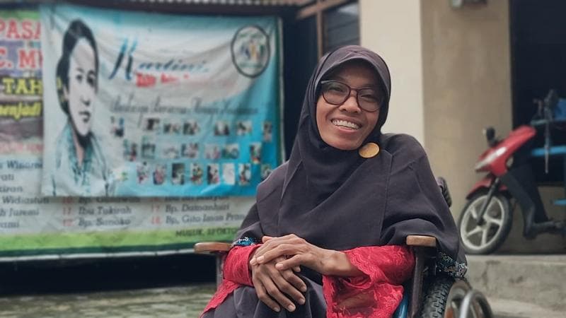 Cerita Kegigihan Nani, Penyandang Disabilitas yang Dirikan Sekolah di Boyolali