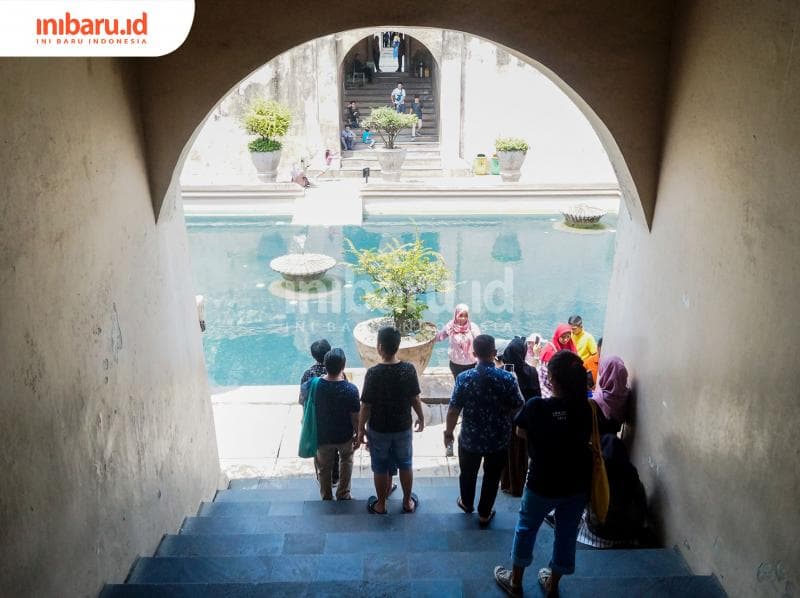 Jalan menuju Pasiraman Umbul Binangun. (Inibaru.id/ Audrian F)<br>