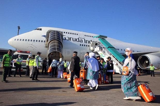 Jarak lokasi calon embarkasi dengan bandara nggak jauh yaitu 5 km. (Sindonews)