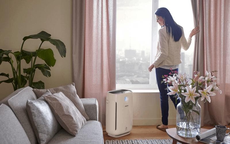 Ilustrasi: Air purifier bisa meringankan alergi dengan menyaring partikel penyebab alergi mulai dari serbuk sari, debu, dan lain-lain. (Istimewa)