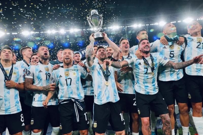 Jika menang melawan rangking pertama dunia Timnas Argentina, Indonesia akan meraih poin 9,55. (Infobae)