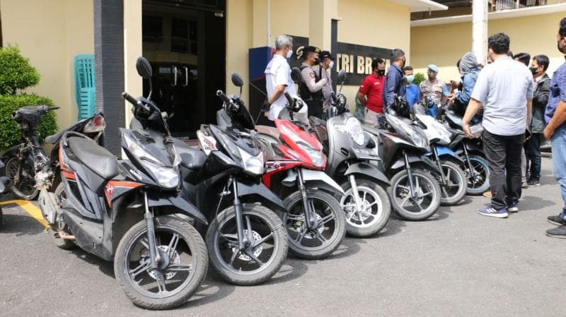 Skuter listrik jadi jenis sepeda motor yang sering diincar pencuri. (Humas Polres Kebumen)