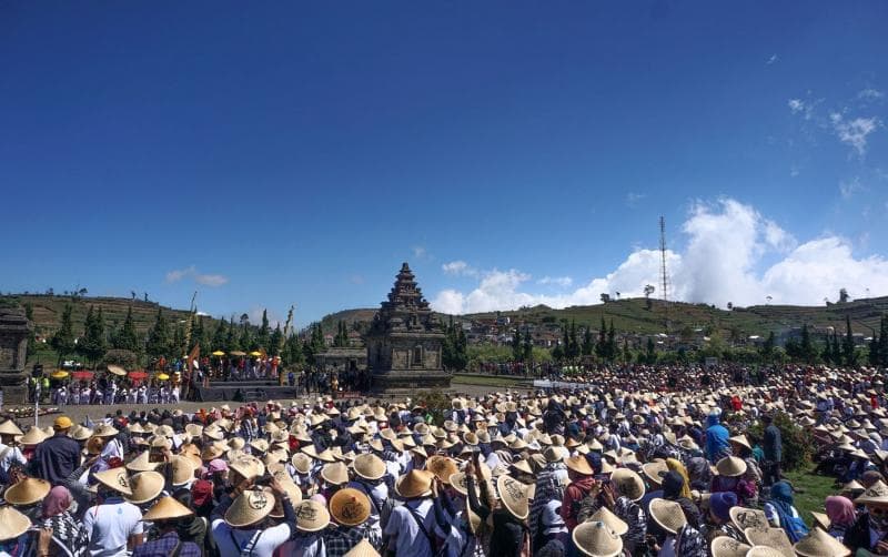 Dieng Culture Festival. (Media Indonesia/Lilik Darmawan)