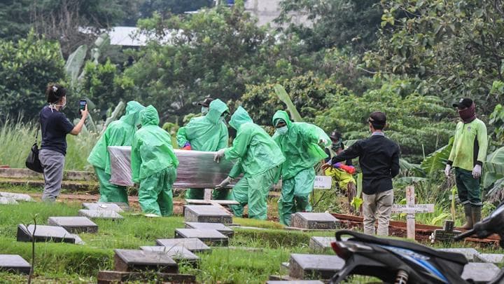 Mayoritas korban corona berasal dari Jakarta. (ANTARA/Muhammad Adimaja)