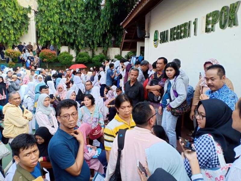 Sistem Zonasi PPDB sekolah tahun ini bermasalah. (Medcom/Octavianus Dwi Sutrisno)