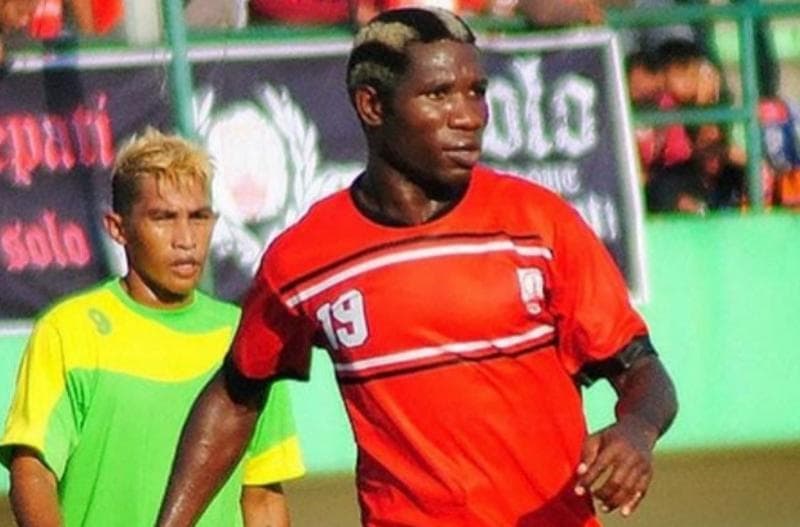 Nnana Onana saat bermain di Indonesia. (Bolaskor)