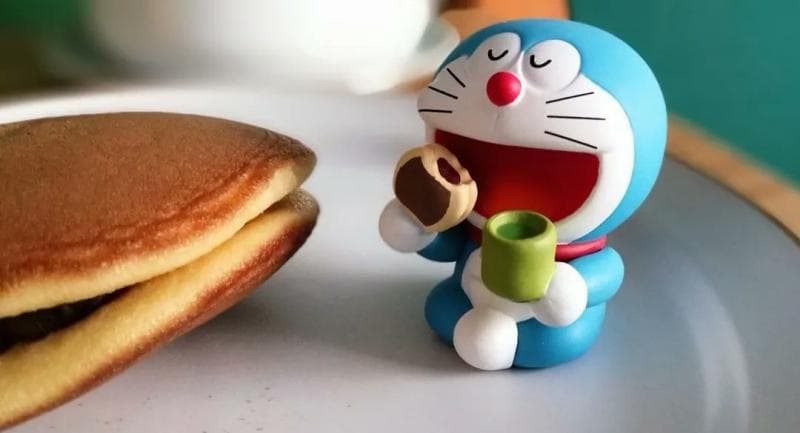 Dorayaki, jajanan kesukaan doraemon. (Tweet @ATseng1981)