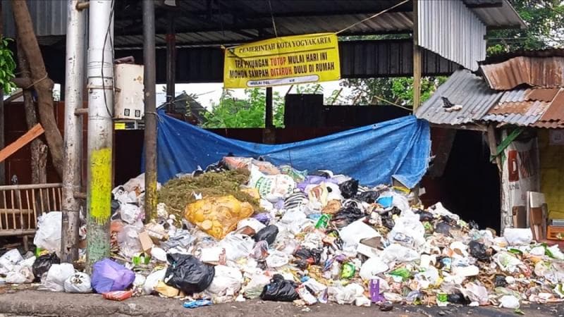 Jogja darurat sampah setelah TPA Piyungan ditutup. (VOA/Nurhadi)