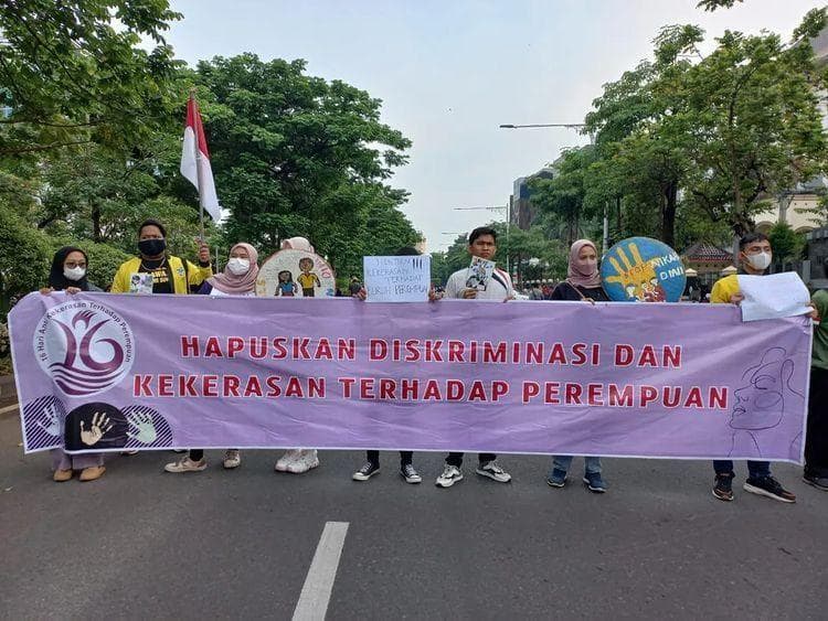 Kampanye Muda Bersuara memperingati '16 Hari Anti-Kekerasan terhadap Perempuan'. (Instagram @mudabersuara).