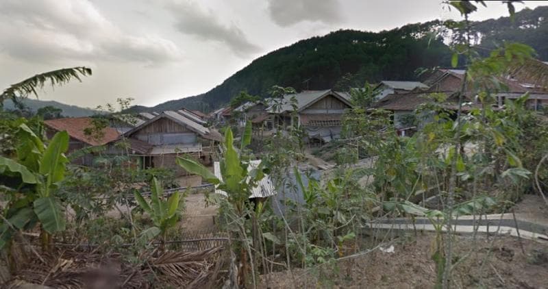 Kampung Bunter di Cilacap. (Google Street View)