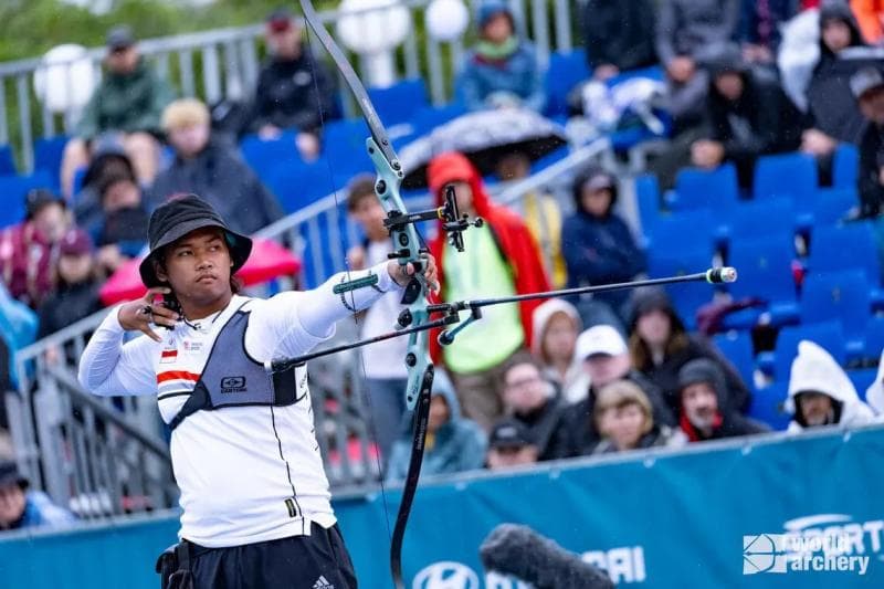 Arif Pangestu pastikan diri lolos ke Olimpiade Paris 2024. (World Archery)