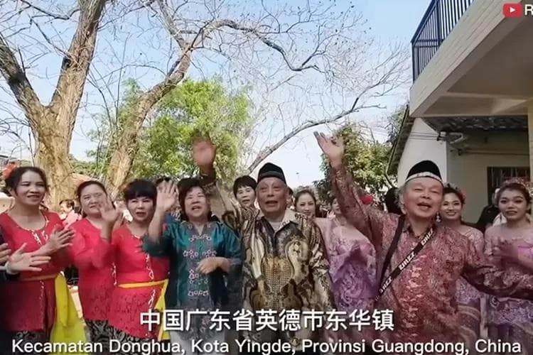 Warga Kampung Indonesia di Tiongkok. (YouTube/Rudy Chen)