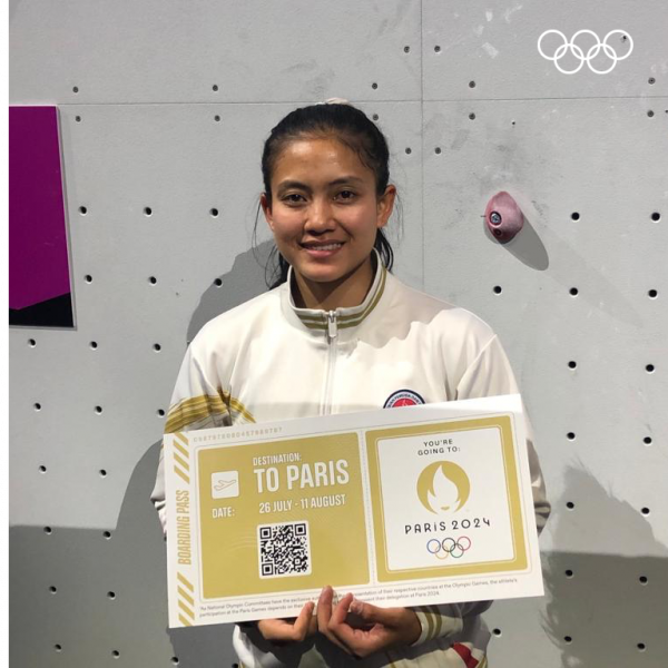 Desak Made Rita dipastikan lolos ke Olimpiade Paris 2024. (Twitter/Olympics)