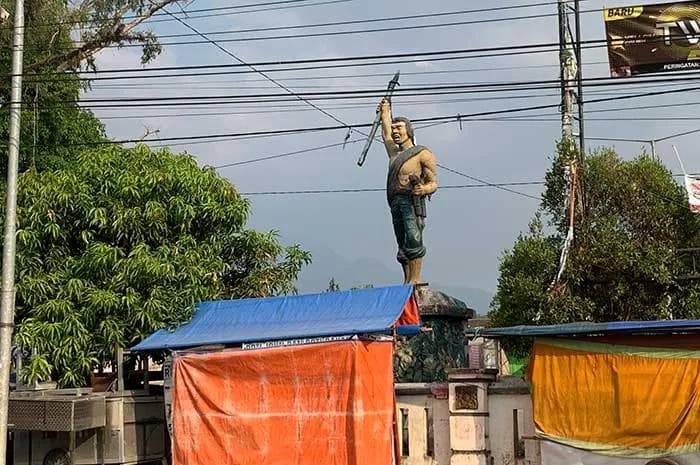 Sayangnya, monumen ini sudah nggak terawat. (Radarsemarang/Devi Khofifatur Rizqi)