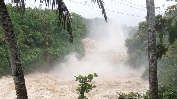 Terowongan Niyama mampu memindahkan air dalam jumlah besar saat puncak musim hujan sehingga bisa mencegah banjir. (Tribunmataraman/David Yohanes)