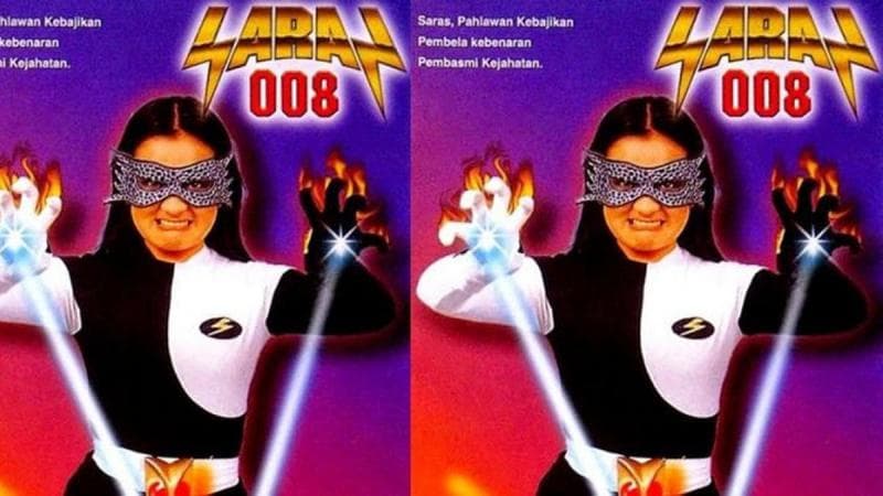 Sindy Dewiana saat memerankan Saras 008. (Indosiar)