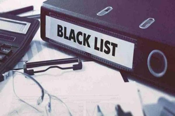 Blacklist bisa terjadi selamanya. (via Pojoksatu)