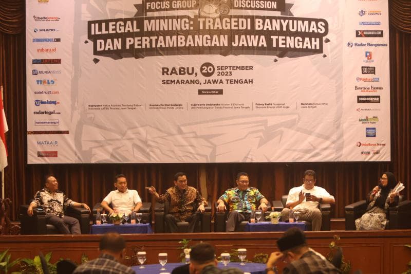 Perkara tambang ilegal di Jawa Tengah, perlu adanya komitmen dan tindakan tegas dari presiden. (Dokumentasi AMSI)