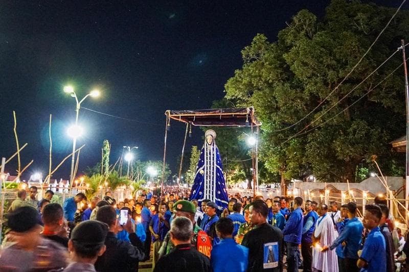 Kemeriahan Semana Santa. (Kemenpar)<br>