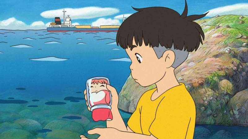 Film 'Ponyo' adalah cerita animasi keluaran Studio Ghibli yang dirilis untuk kali pertama pada 19 Juli 2008. (Mubi)