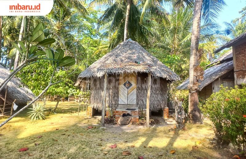 Salah satu bentuk rumah panggung khas bugis di Homestay Bunga Jabe. (Inibaru.id/ Fitroh Nurikhsan)