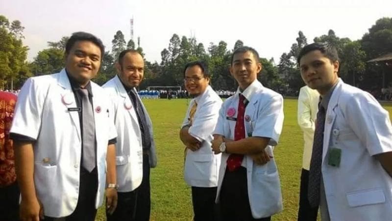 Dokter Mueen saat belajar di UNS. (UNS)