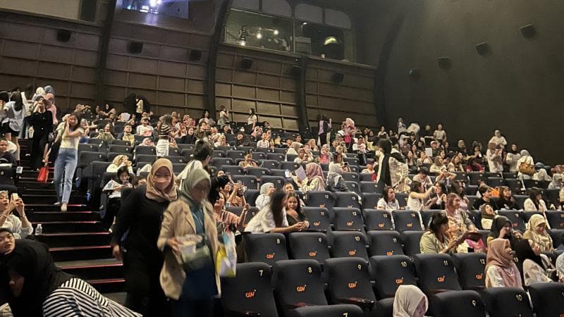 Antusiasme penonton film konser ternyata cukup tinggi. (Twitter/Cenayangfilm)