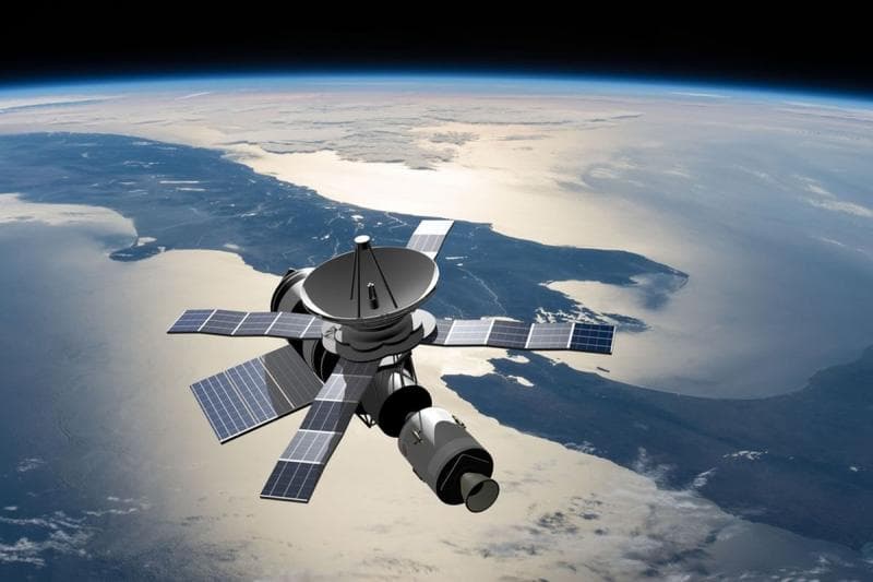 Ilustrasi satelit cuaca. (Shutterstock)