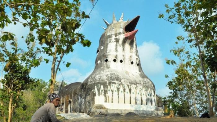 Gereja Merpati Yogyakarta pernah menjadi syuting film 'AADC 2'. (Tribun)