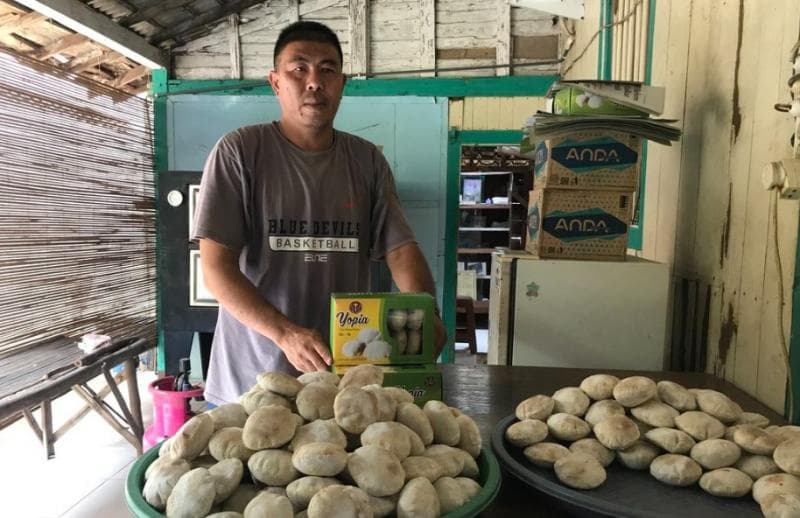 Rumah produksi yopia milik Bu Waras dan Toni Haryanto. (Detik/Arif Syaefuddin)