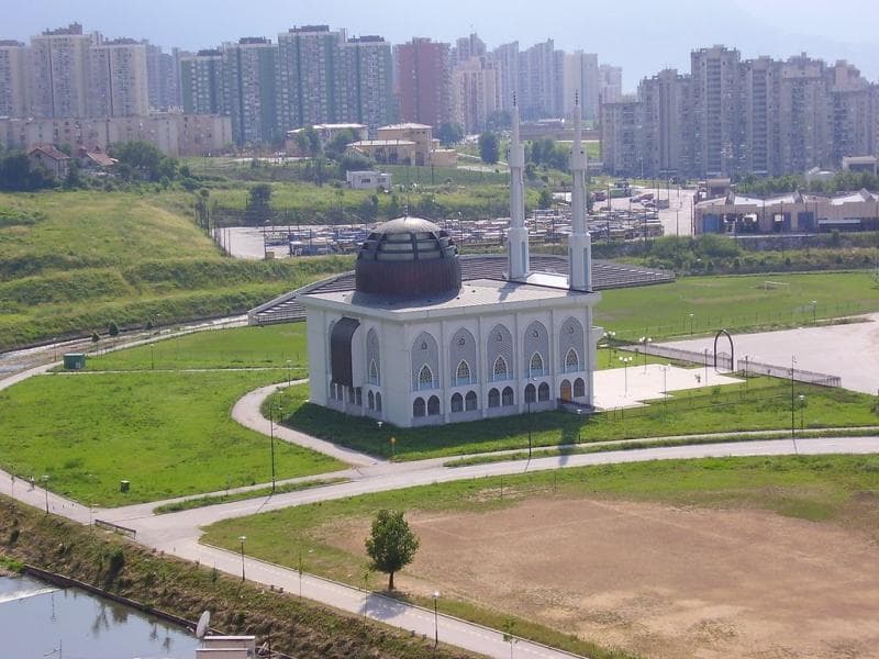 Masjid Istiklal di Sarajevo. (Pinterest/sekardodoz)