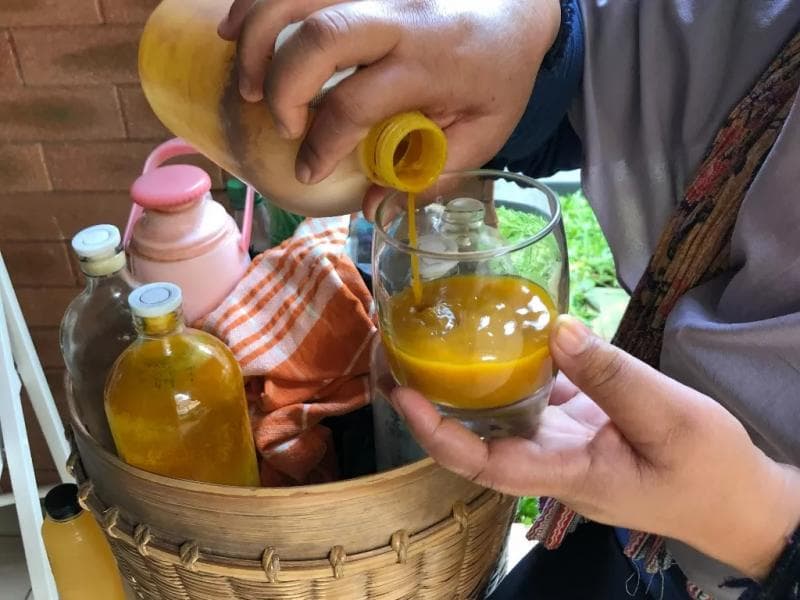 Jamu berperan&nbsp;dalam melawan pandemi Covid 19 karena bisa meningkatkan daya tahan tubuh. (Z Creators/Ari Dwi P)
