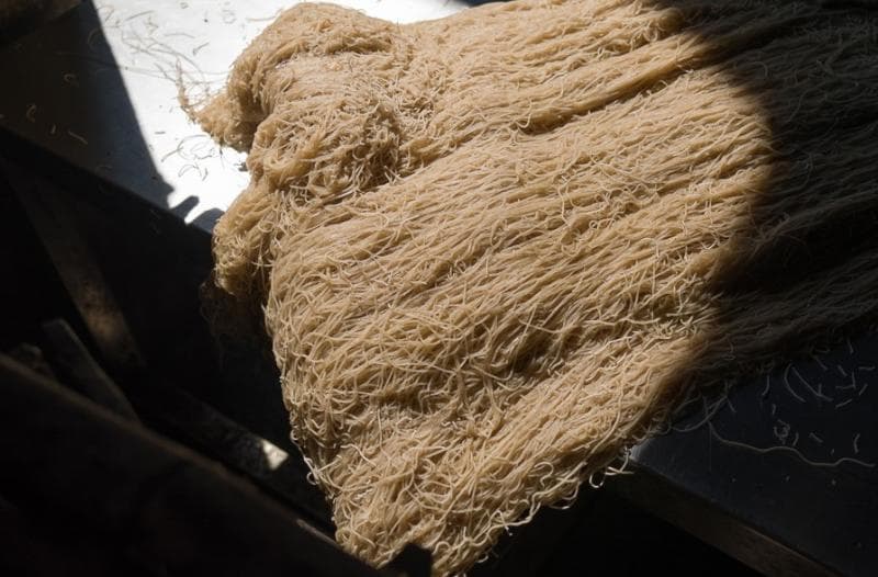 Mi lethek khas Bantul, Yogyakarta. (Infofotografi/Enche Tjin)