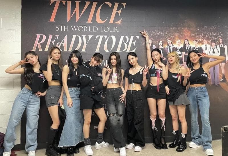Konser Twice di Jakarta digelar di JIS, Sabtu (23/12/2023). (IG/Twicetagram)