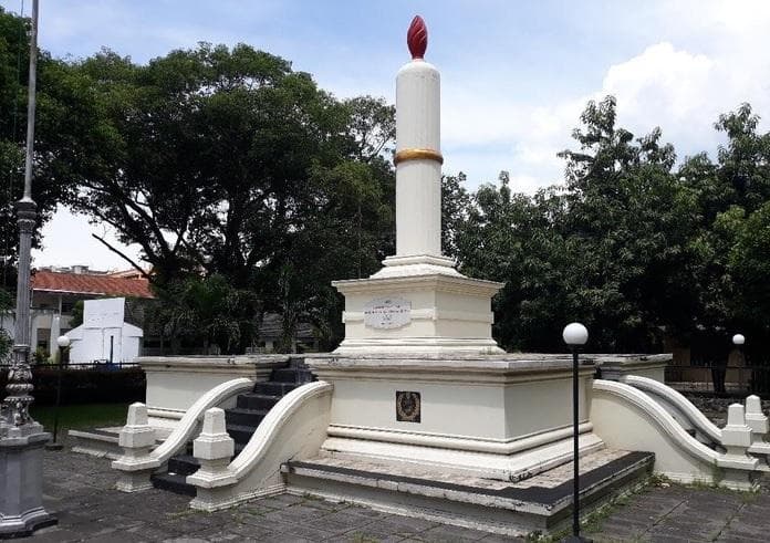 Tugu Kebangkitan Nasional juga biasa disebut Tugu Lilin. (Detik/Bayu Ardi Isnanto)&nbsp;