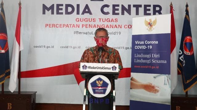 Juru Bicara Pemerintah untuk Penanganan Virus Covid-19. (Liputan6)