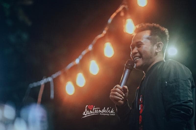 Salah seorang pendiri Kampung Tobat Santrendelik, Ikhwan Syaefulloh. (Dok Santrendelik)