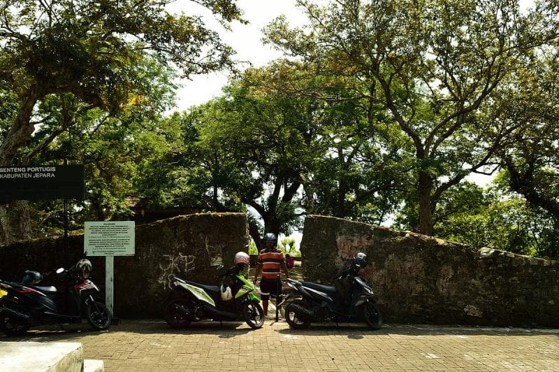 Benteng Portugis diperkirakan dibangun pada 1600-an. (Wikipedia/Ostiamare)