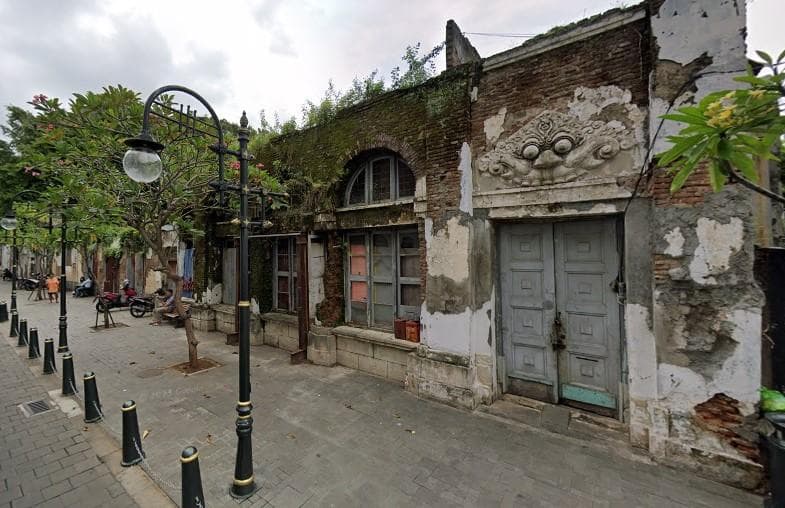 Gedung Butterworth saat masih berdiri. (Google Street View)