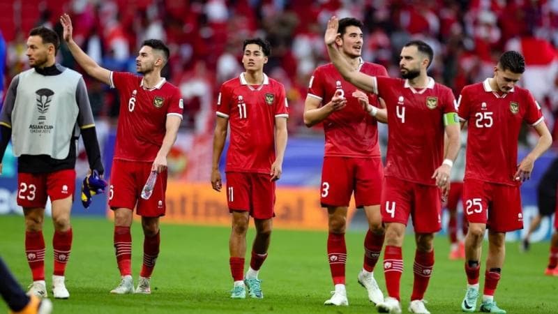 Timnas Indonesia akan melawan Australia di fase gugur 16 besar Piala Asia 2023. (Tvonenews/AFC)