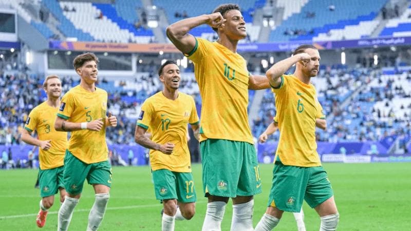 Australia lebih diunggulkan melawan Indonesia. (Twitter/Socceroos)