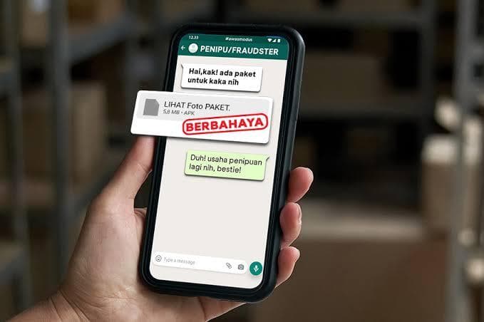 Segera aktifkan mode pesawat jika terlanjur klik link penipuan. (Bca)