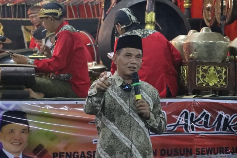 Ketua DPRD Jawa Tengah Sumanto mengatakan, budaya adiluhung seperti wayang perlu dikembangkan dan dilestarikan. (Dokumentasi DPRD Jateng)