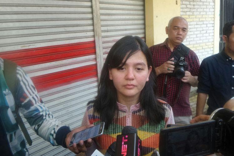 Tisha kerap jadi jubir media untuk PSSI. (Kompas/Jessi Carina)<br>