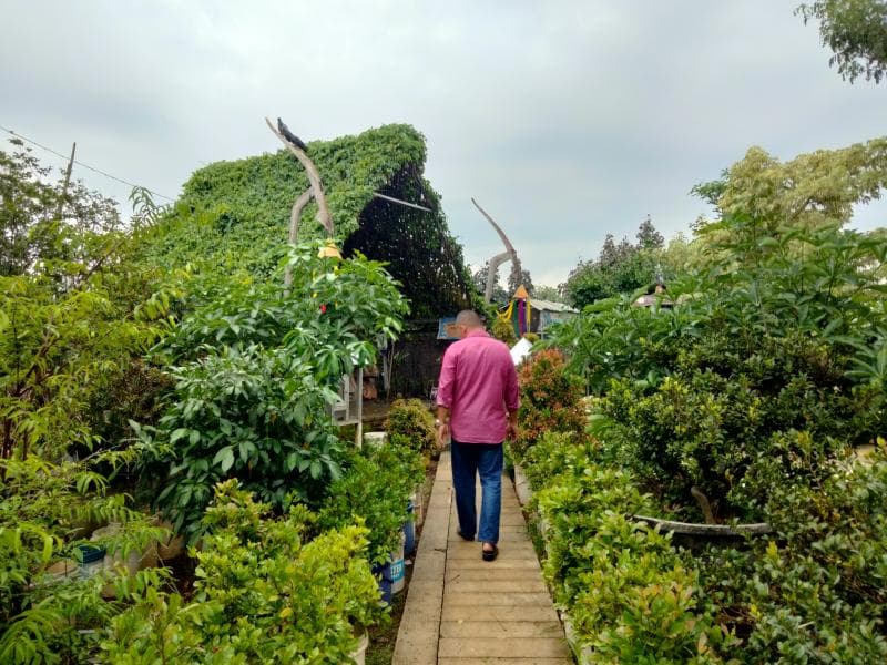 Taman Seribu  Merpati berada di Kudus (Inibaru.id/ Alfia Ainun Nikmah)