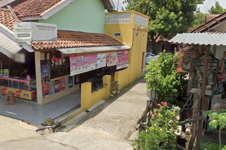 Lokasi Warung Gedek Mbah Zaeni yang ada di gang sempit. (Googlestreetview)