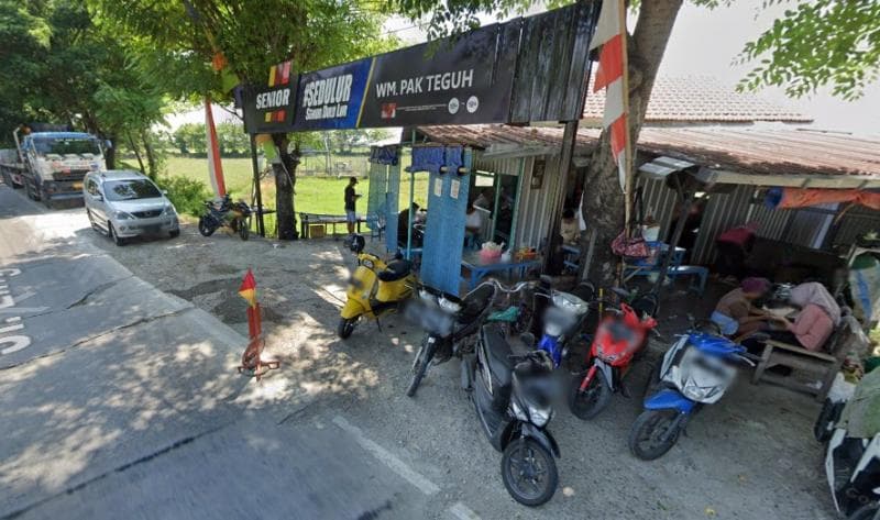 Lokasi Swike Gulang Kudus yang selalu dijejali pembeli. (Googlestreetview)