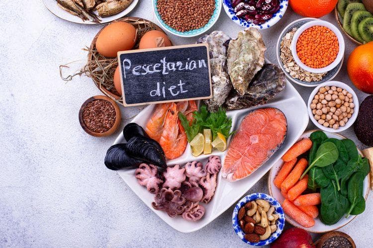 Diet pescetarian menggabungkan sayuran, ikan, dan makanan laut lainnya. (via Kompas)